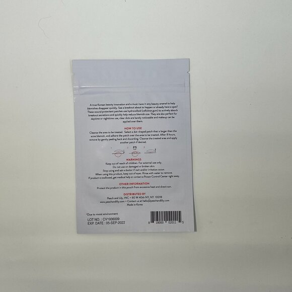 Peach Slices Acne Spot Dots - Picture 2 of 2